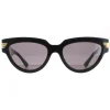 Bottega Veneta Sunglasses BV1035S 001 Black Grey
