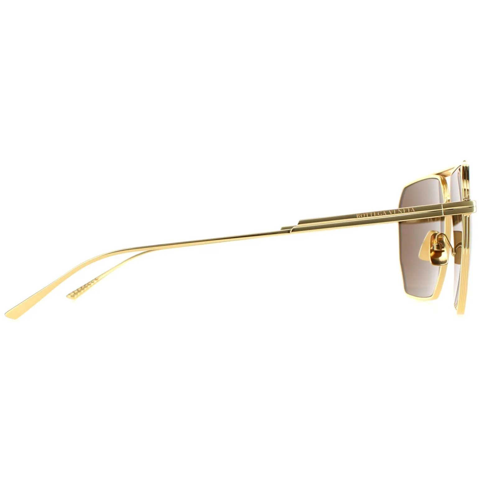 Bottega Veneta Sunglasses BV1012S 003 Gold Brown
