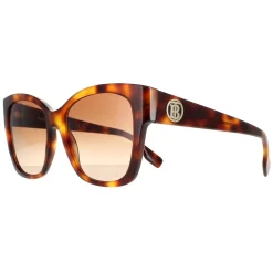 Burberry Sunglasses BE4345 331613 Light Havana Brown Gradient