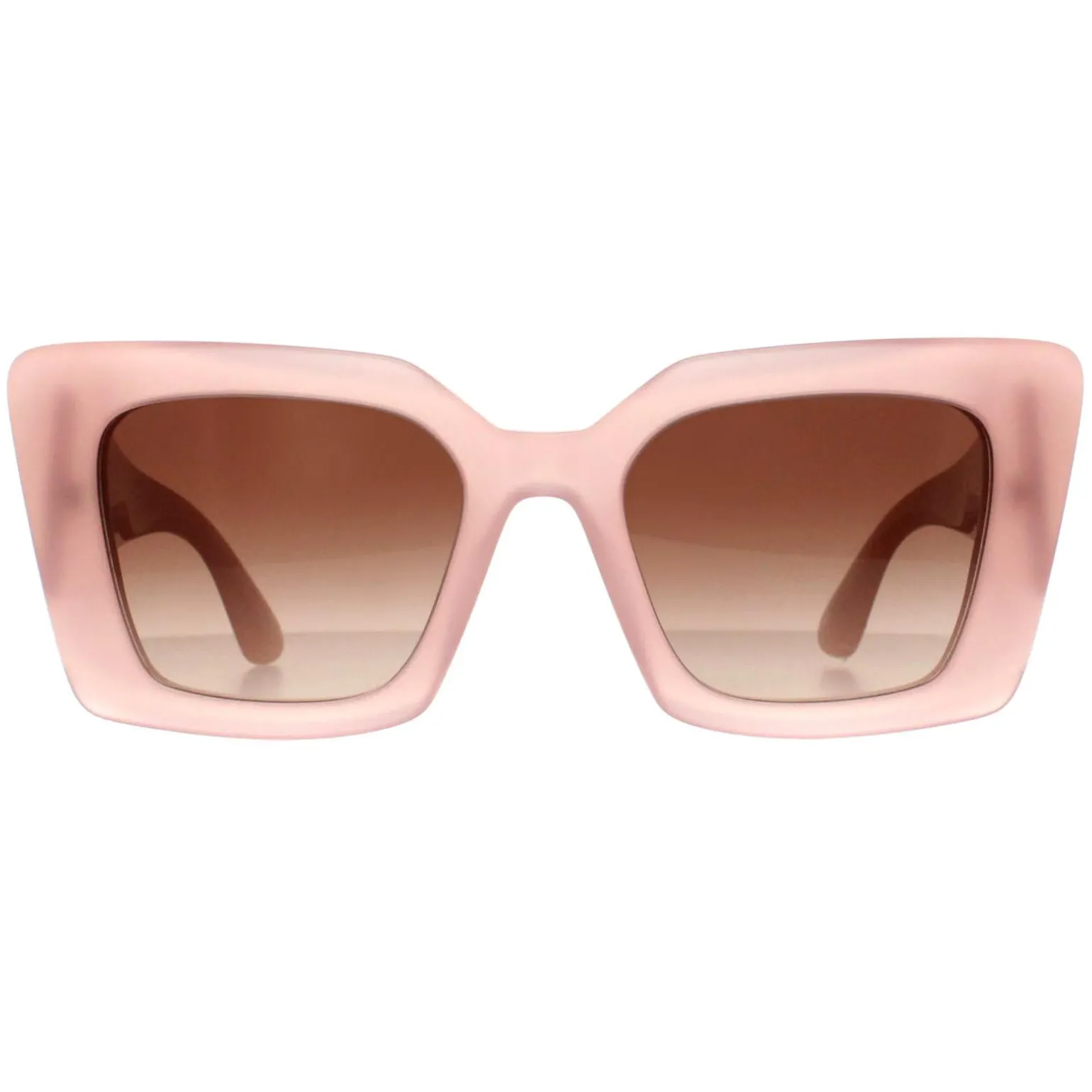 Burberry Sunglasses BE4344 Daisy 387413 Frosted Pink Brown Gradient