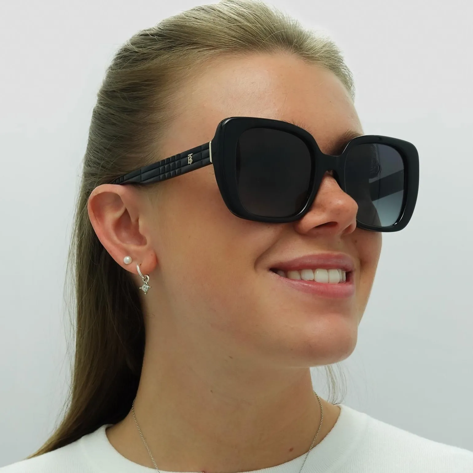Burberry Sunglasses BE4371 30018G Black Grey Gradient