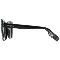 Burberry Sunglasses BE4393 Meryl 4051/81 Black with White Black Check
