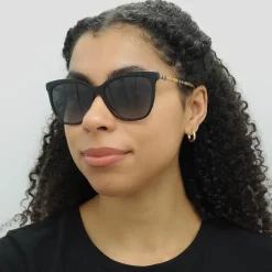 Burberry Sunglasses BE4308 3853T3 Black Grey Gradient Polarized