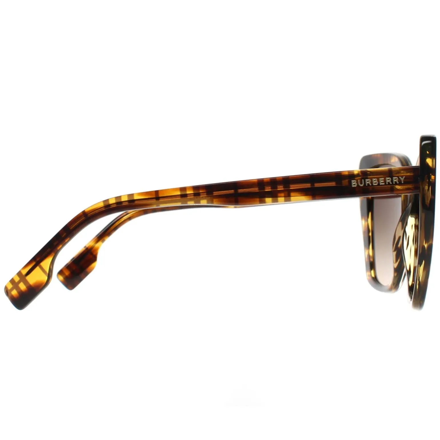 Burberry Sunglasses BE4366 Tamsin 3981/13 Check on Striped Brown Brown