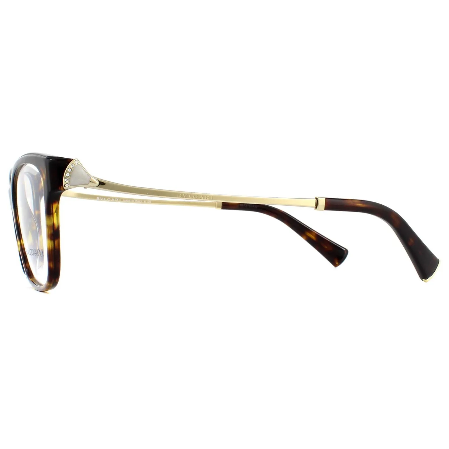 Bvlgari Glasses Frames BV4182B 504 Dark Havana 51mm Womens