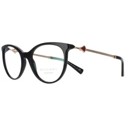 Bvlgari Glasses Frames 4149KB 5195 Black Gold Red 52mm Womens
