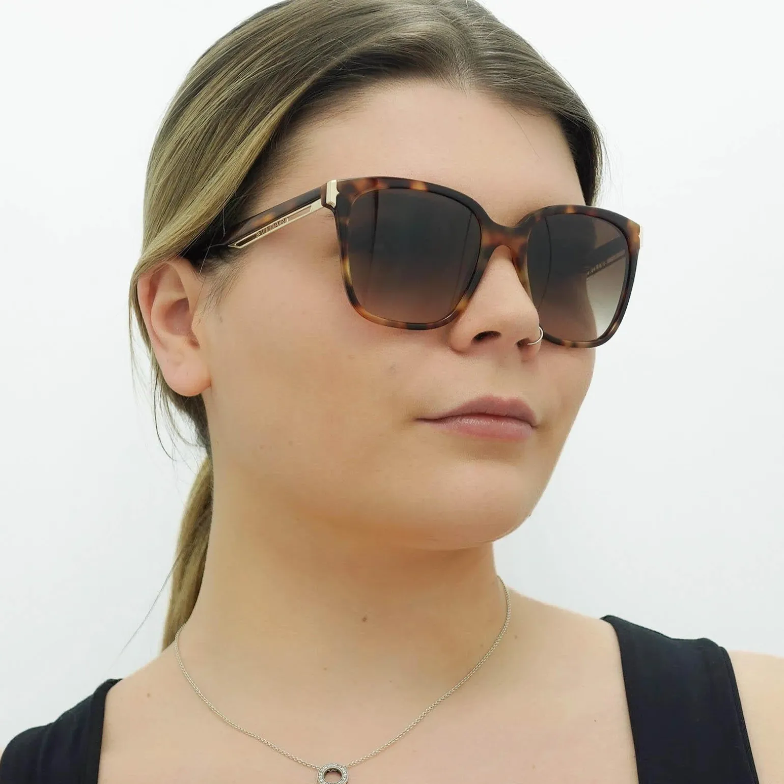 Bvlgari Sunglasses BV8245 551513 Havana Brown Gradient