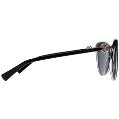 Bvlgari Sunglasses BV8246B 538187 Black Grey Transparent Dark Grey