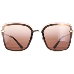 Bvlgari Sunglasses BV6151B 278/13 Pale Gold Brown Gradient