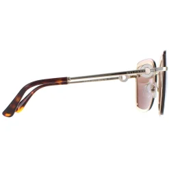 Bvlgari Sunglasses BV6151B 278/13 Pale Gold Brown Gradient