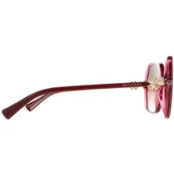 Bvlgari Sunglasses BV8238B 5469E2 Bordeaux on Transparent Red Brown Pu