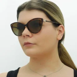 Bvlgari Sunglasses BV8246B 5496T5 Havana Brown Transparent Brown Gradi