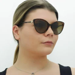 Bvlgari Sunglasses BV8246B 5496T5 Havana Brown Transparent Brown Gradi