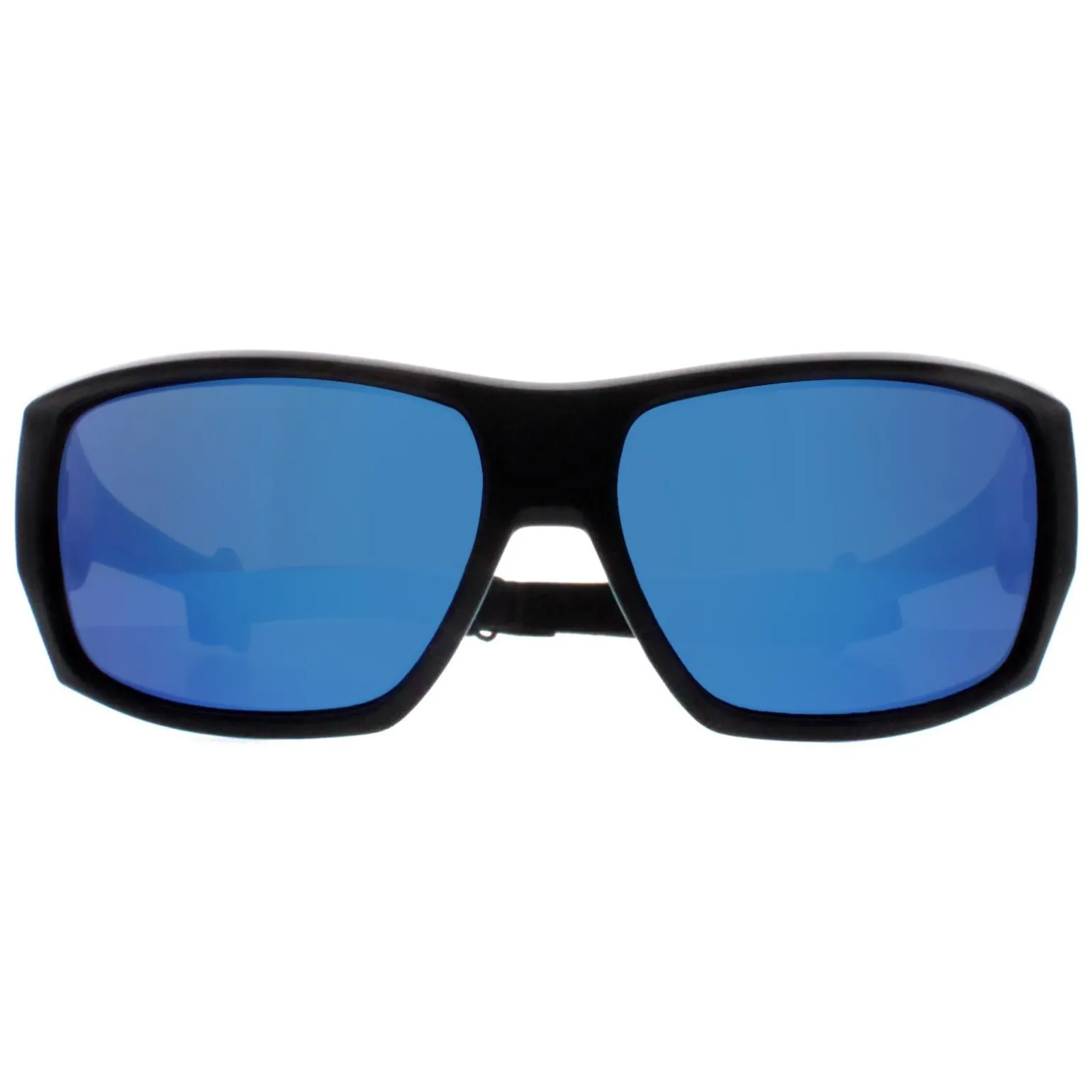 Cairn Sunglasses Skim 102 Matte Black Azure Flash Blue Mirrored Hydrop