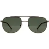 Calvin Klein Sunglasses CK20301S 716 Matte Light Gold Green