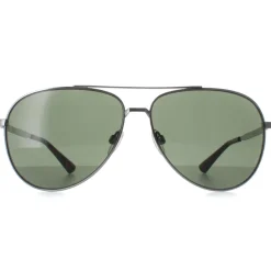 Calvin Klein Sunglasses CK22124S 051 Light Ruthenium Green