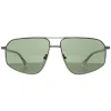 Calvin Klein Sunglasses CK23126S 015 Matte Light Gunmetal Green