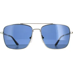 Calvin Klein Sunglasses CK19136S 045 Silver Smoke Grey