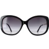 Calvin Klein Sunglasses CK22548S 001 Shiny Black Gold Grey Gradient