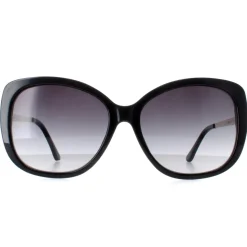 Calvin Klein Sunglasses CK22548S 001 Shiny Black Gold Grey Gradient