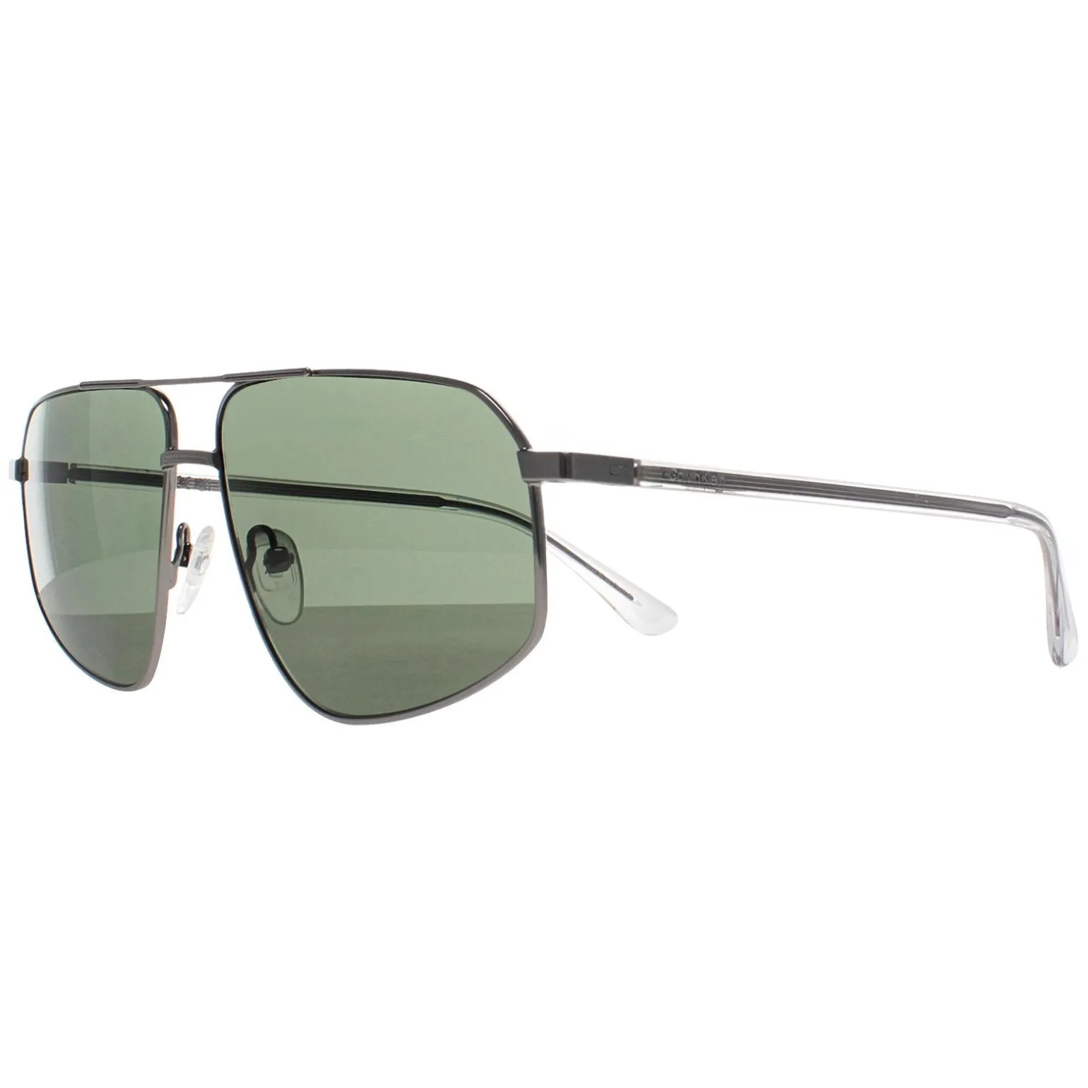 Calvin Klein Sunglasses CK23126S 015 Matte Light Gunmetal Green