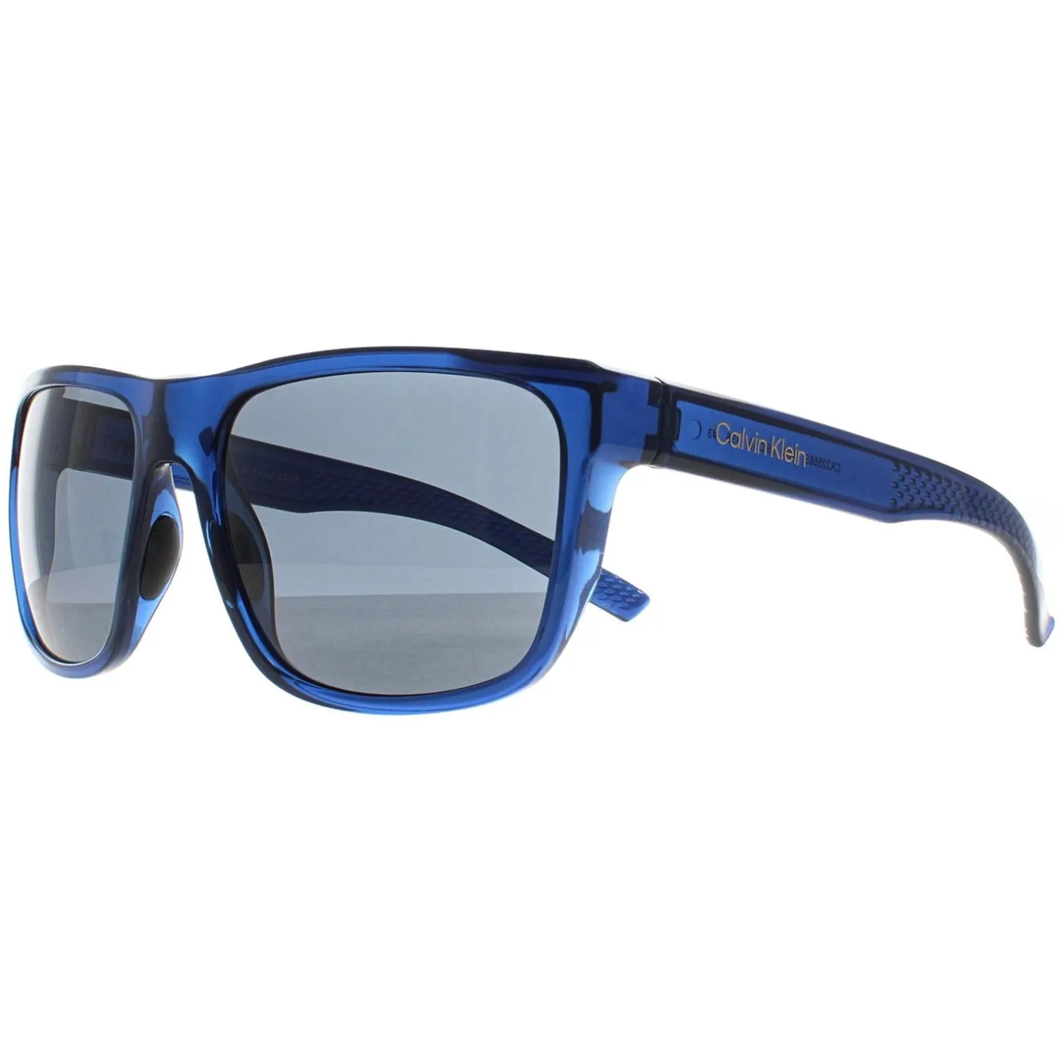 Calvin Klein Sunglasses CK22556S 406 Deep Transparent Blue Grey
