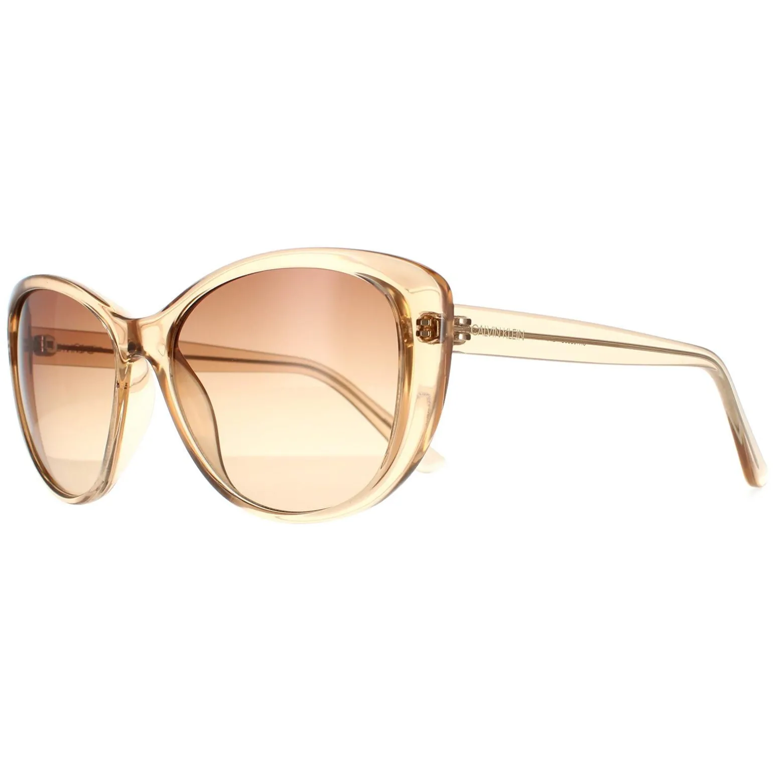 Calvin Klein Sunglasses CK19560S 270 Crystal Beige Brown Gradient