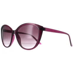 Calvin Klein Sunglasses CK19543S 500 Crystal Purple Purple Grey Gradie