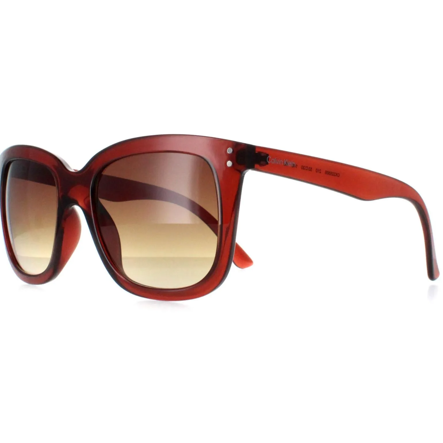 Calvin Klein Sunglasses CK22550S 210 Transparent Brown Brown Gradient