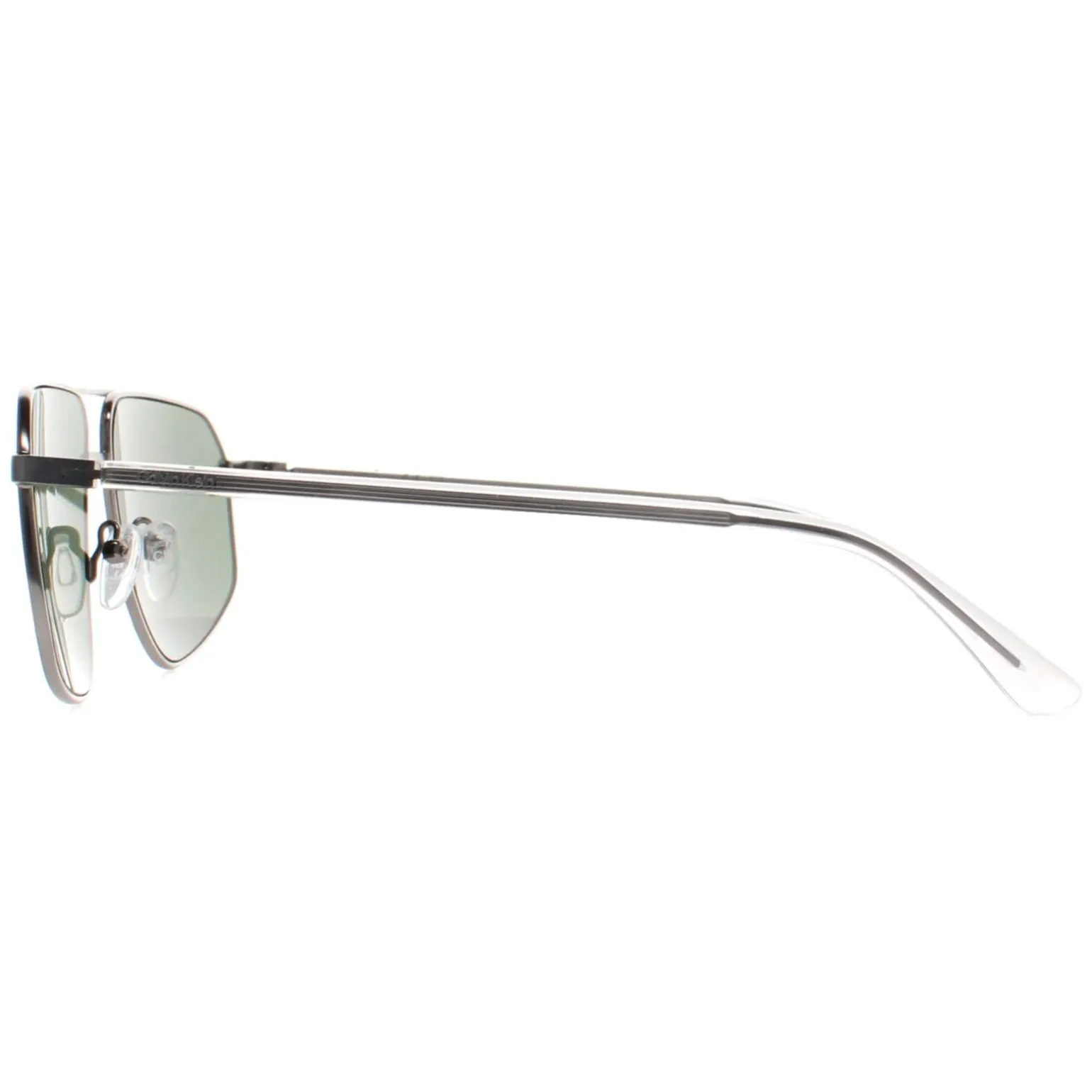 Calvin Klein Sunglasses CK23126S 015 Matte Light Gunmetal Green