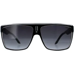 Carrera Sunglasses 22 80S/9O Black White Grey Gradient