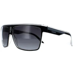 Carrera Sunglasses 22 80S/9O Black White Grey Gradient