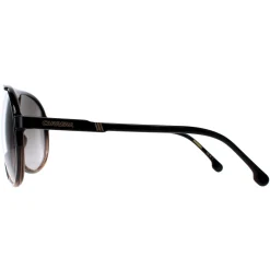 Carrera Sunglasses Champion 65/N DCC/HA Black Brown Shade Brown Gradie