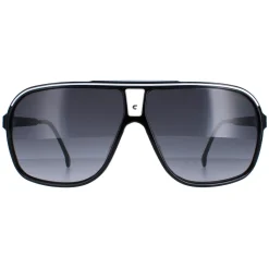 Carrera Sunglasses Grand Prix 3 80S/9O Black and White Grey Gradient