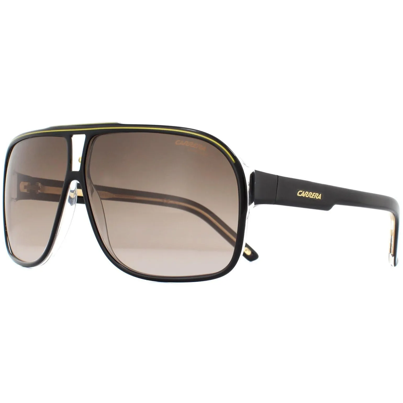Carrera Sunglasses Grand Prix 2 807 HA Black Brown Gradient