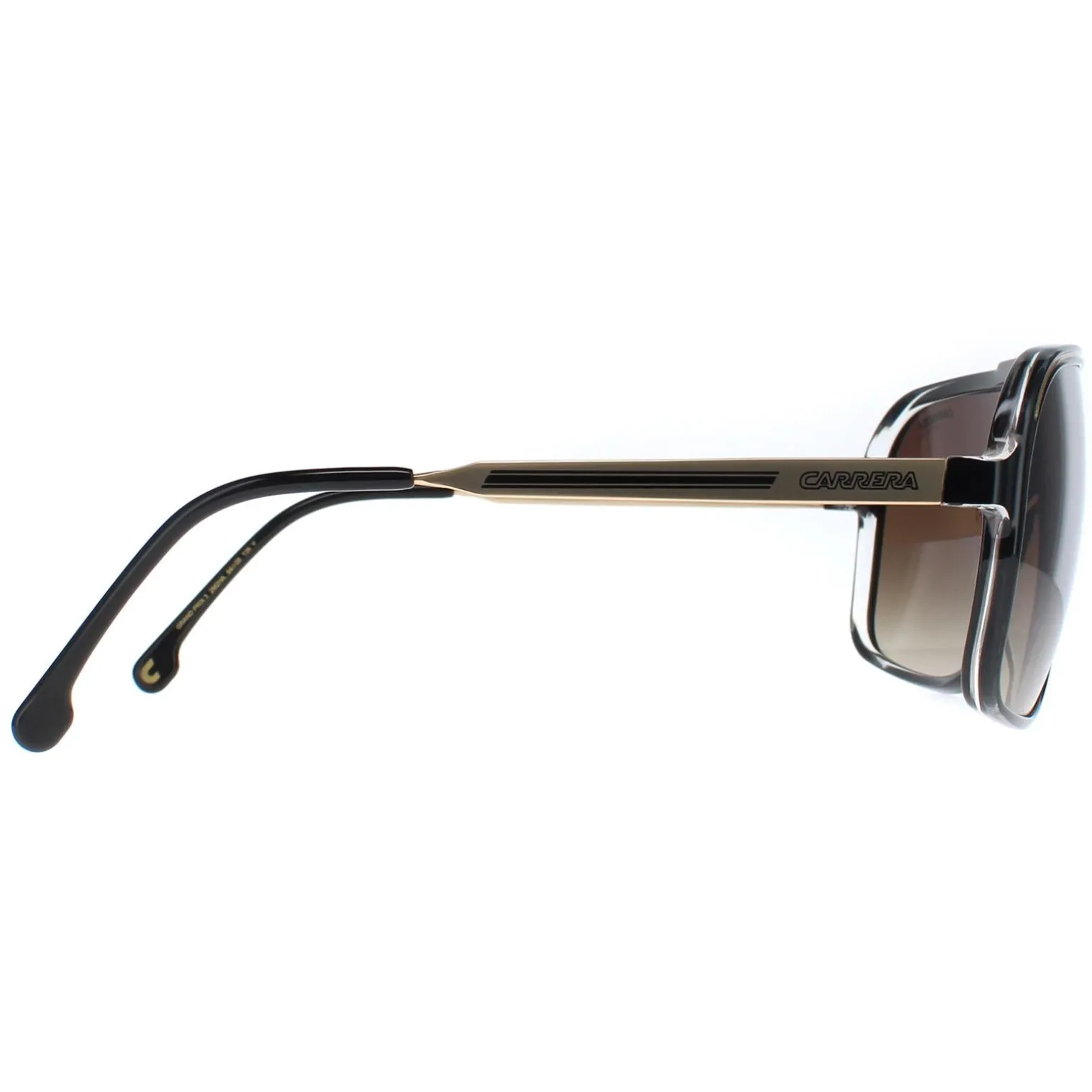 Carrera Sunglasses GRAND PRIX 3 2M2 HA Black Gold Brown Gradient