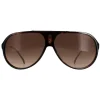 Carrera Sunglasses Hot65 086 HA Dark Havana Brown Gradient