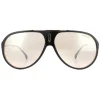 Carrera Sunglasses Hot 65 KDX/G4 Black Nude Brown Mirror