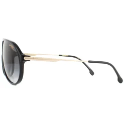 Carrera Sunglasses Hot 65 807/9O Black Dark Grey Gradient