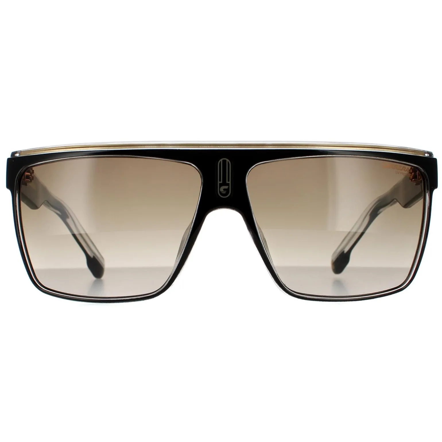 Carrera Sunglasses 22/N 2M2 HA Black Gold Brown Gradient