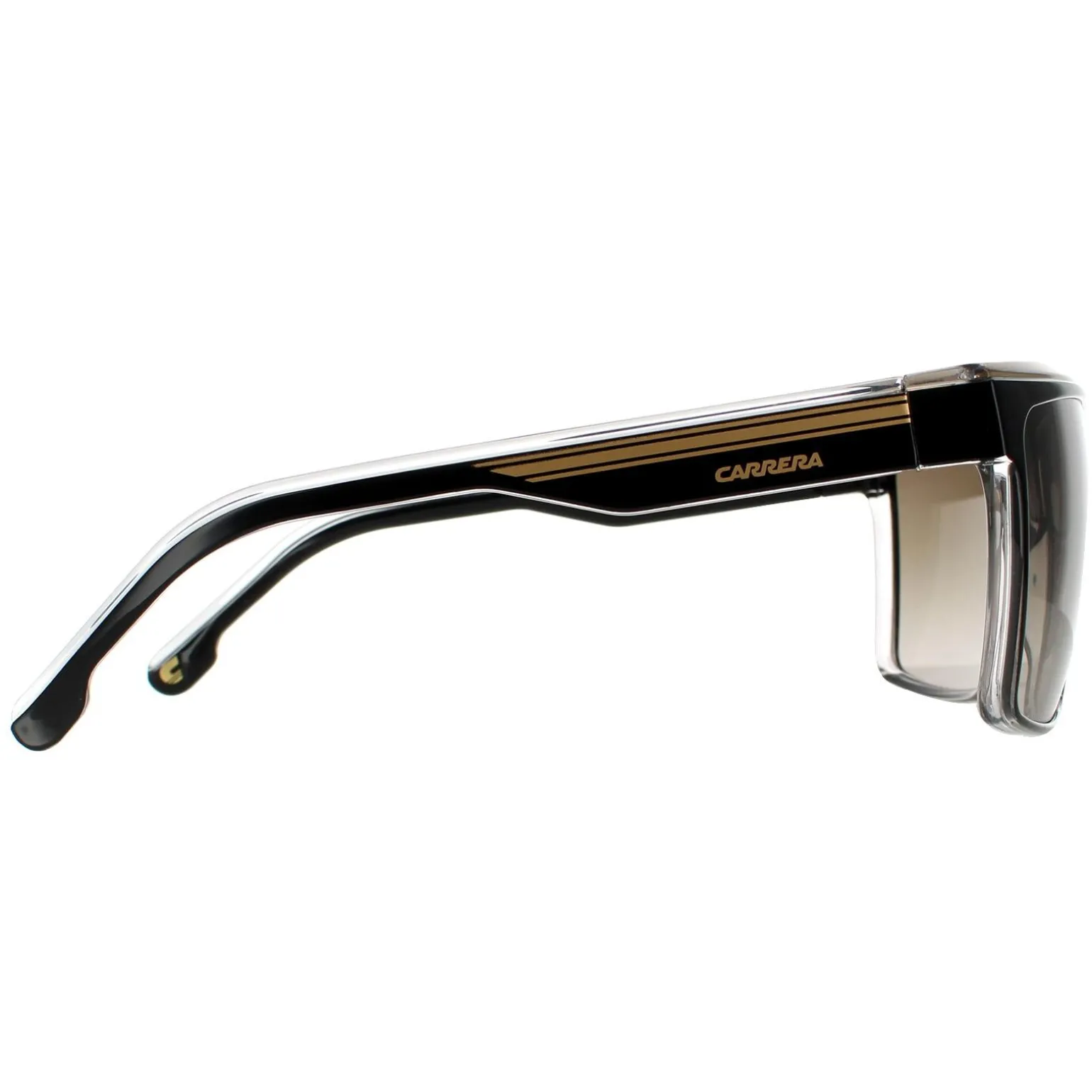 Carrera Sunglasses 22/N 2M2 HA Black Gold Brown Gradient