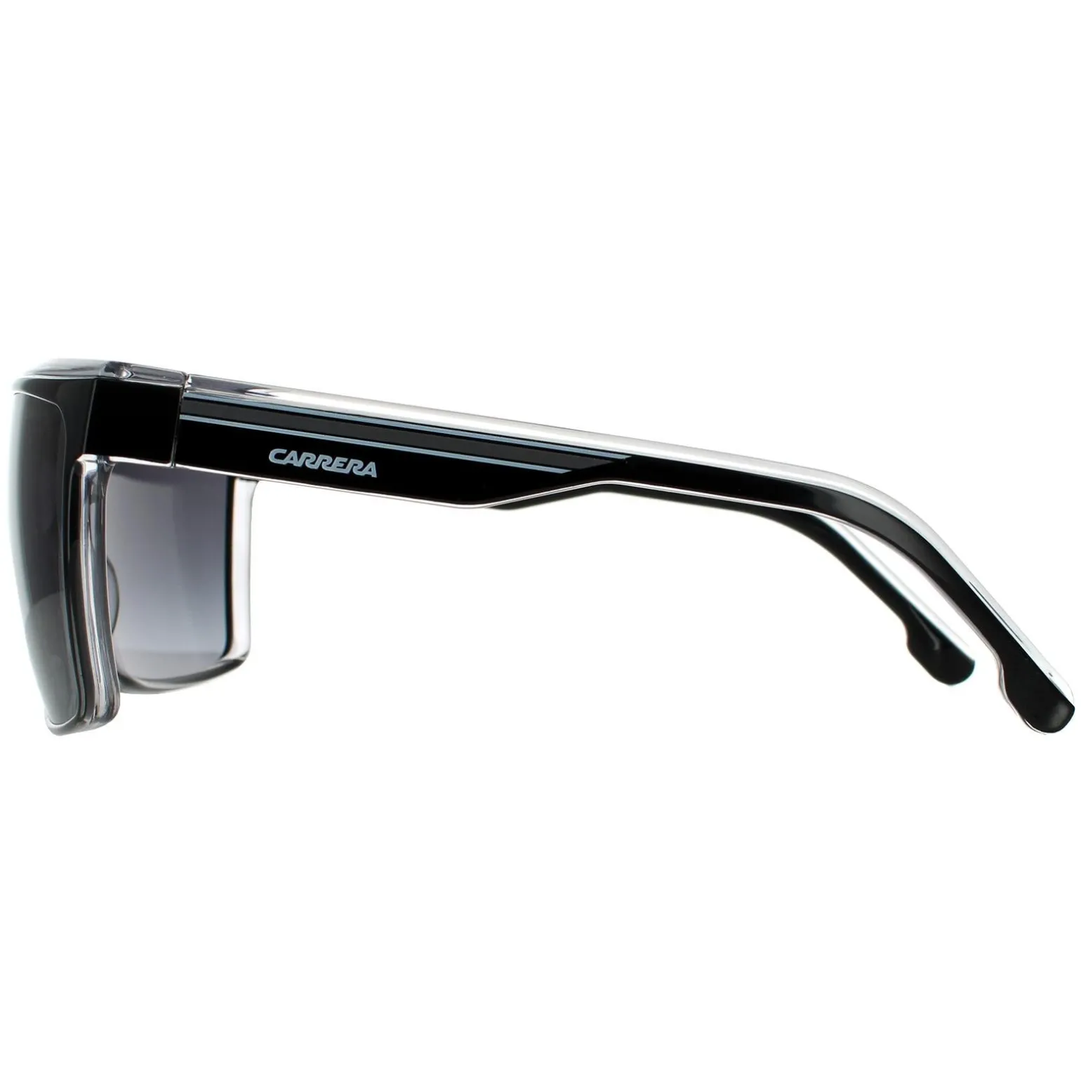 Carrera Sunglasses 22/N 80S 9O Black White Dark Grey Gradient