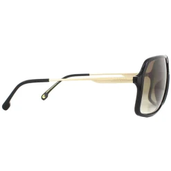Carrera Sunglasses 1019/S 807 HA Black Gold Brown Gradient