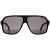 Carrera Sunglasses 1001/S BLX M9 Black Silver Red Grey Polarized