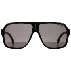 Carrera Sunglasses 1001/S BLX M9 Black Silver Red Grey Polarized