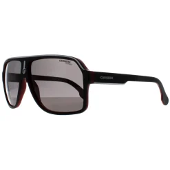 Carrera Sunglasses 1001/S BLX M9 Black Silver Red Grey Polarized