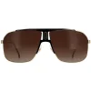 Carrera Sunglasses 1043/S 2M2 HA Black Gold Brown Gradient