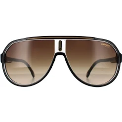 Carrera Sunglasses 1057/S 2M2 HA Black Gold Brown Gradient