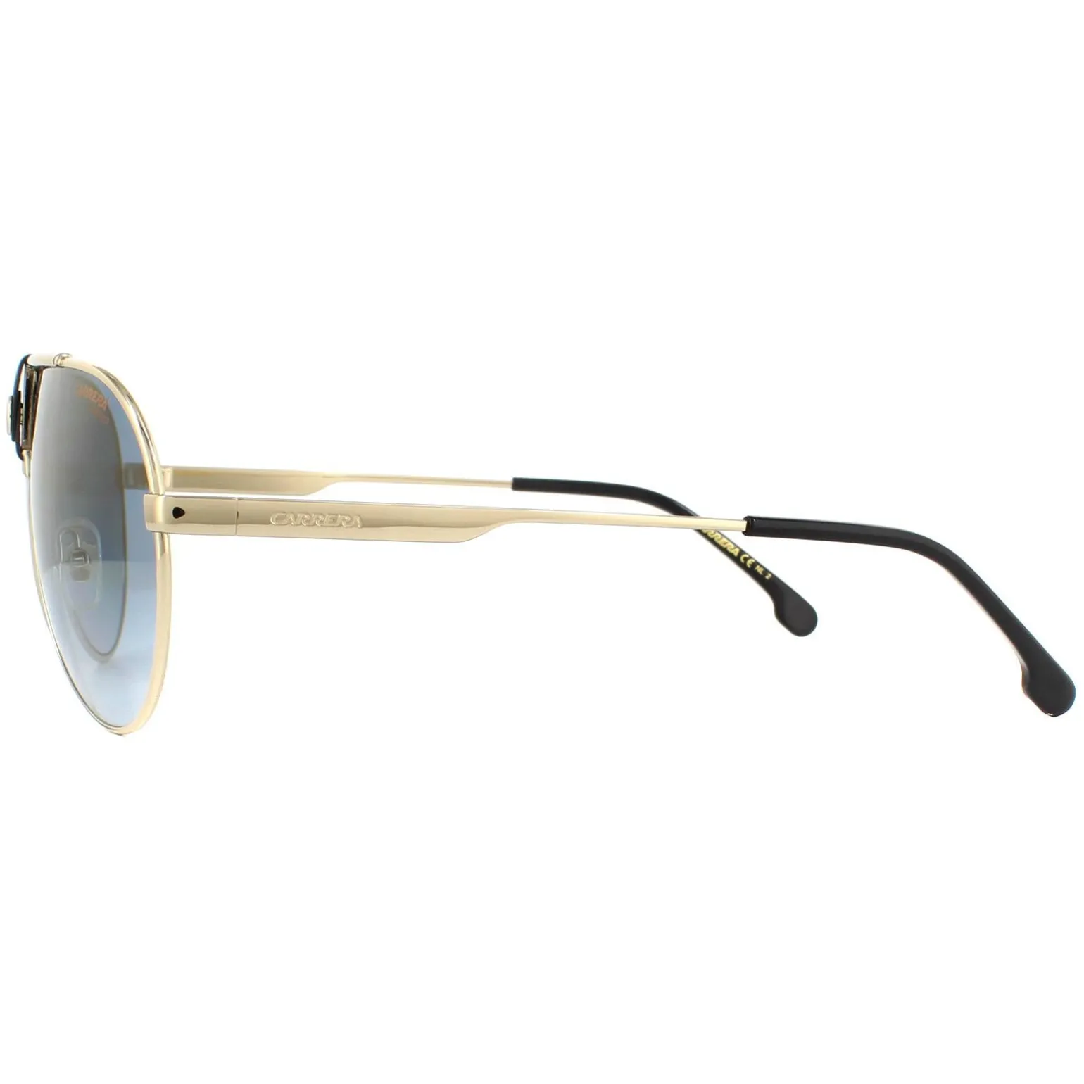 Carrera Sunglasses 1033/S 2M2 1V Black Gold Blue Gold Gradient Mirror