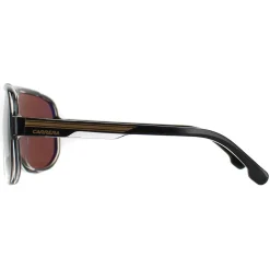 Carrera Sunglasses 1058/S 2M2 YL Black Gold Gold High Contrast Polariz
